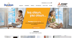 Desktop Screenshot of durukaniklimlendirme.com